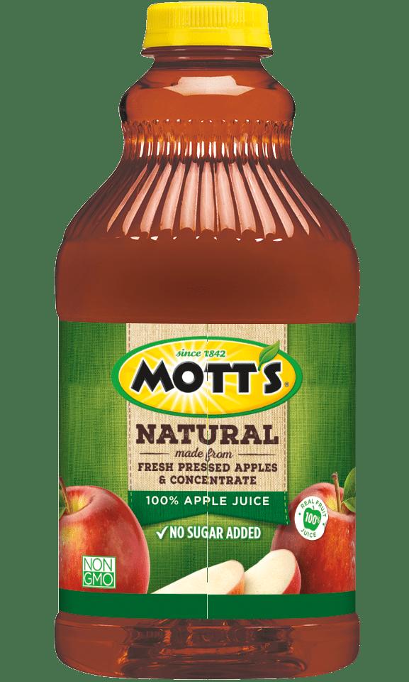 motts light apple juice nutrition